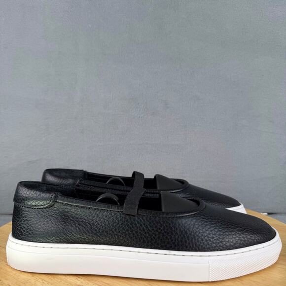 Seychelles Moon Child Flat Black Leather Ballet Sneaker Women’s Size 7.5 US - Picture 3 of 7